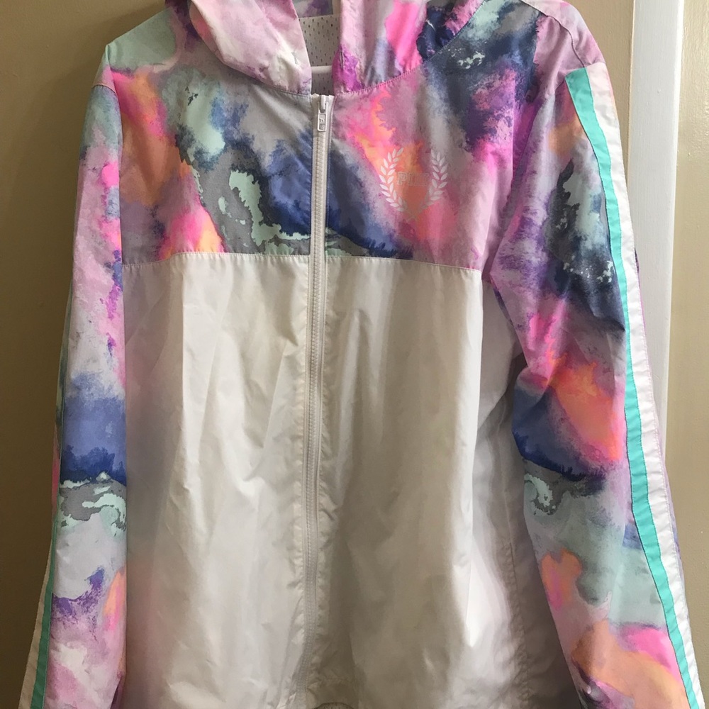 Pink Oversized Windbreaker